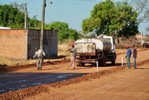 Prefeitura de Gurupi avança com obras de pavimentação em diferentes setores da cidade