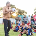 Vanderlei Luxemburgo Acompanha Amistoso da Seleção Brasileira em Tocantinópolis durante Agenda Política